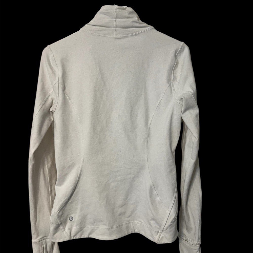 Lululemon Precision Jacket Size 10 Asymmetrical Z… - image 4